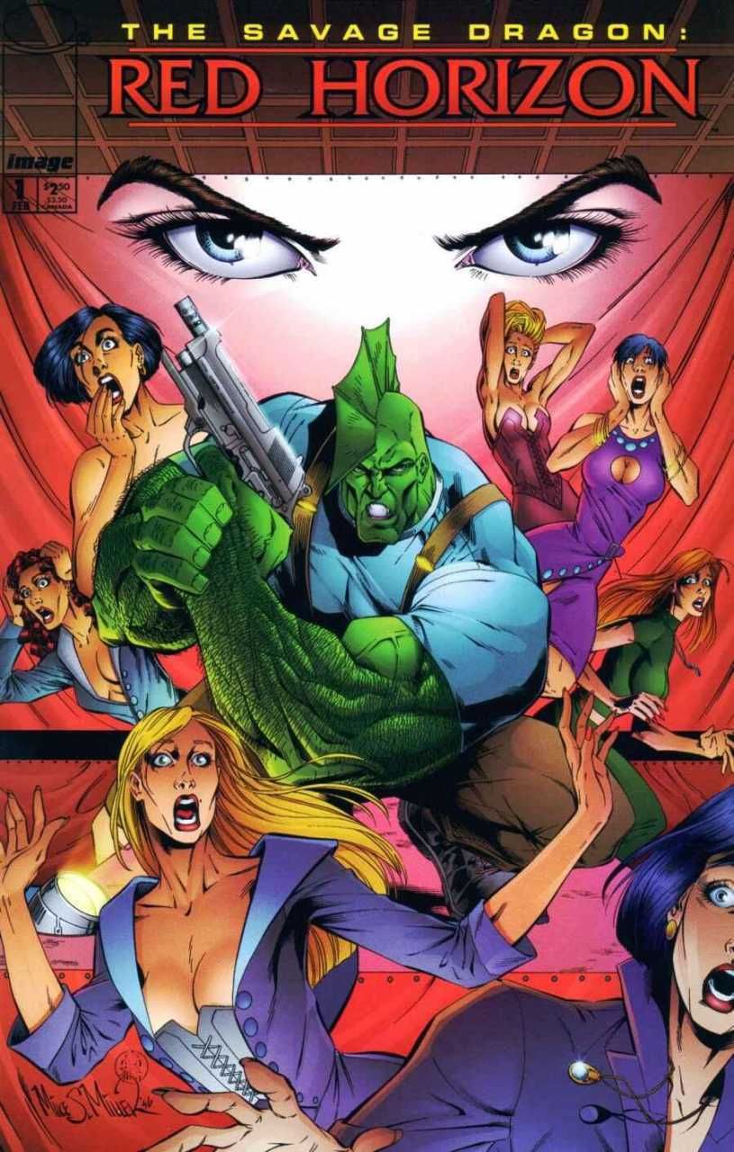 Image result for The Savage Dragon: Red Horizon 1